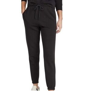 Vince Womens Small Black Essential Joggers